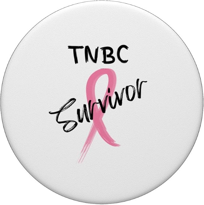 Triple Negative Breast Cancer Survivor Pop Socket PopSockets Standard PopGrip
