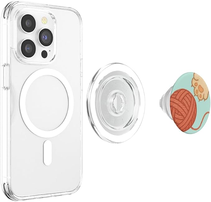 PopSockets Phone Grip – Cat PopSocket - Ball &amp Yarn PopSockets Adhesive PopGrip