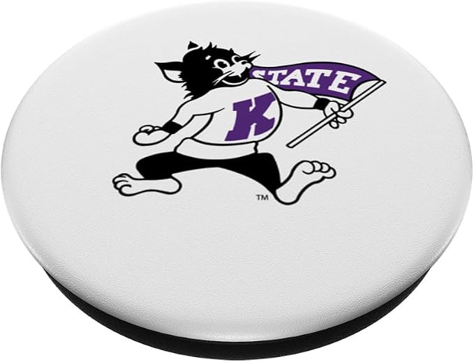 Kansas State Wildcats | Official NCAA University | RYLKSU06 PopSockets Adhesive PopGrip