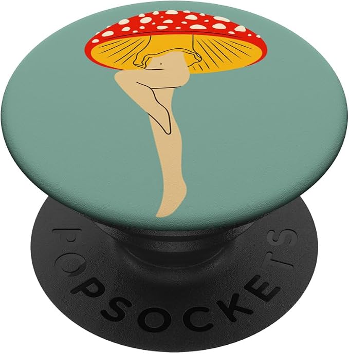 PopSockets Phone Grip – Mushroom PopSocket - Shroom Lady PopSockets PopGrip for MagSafe