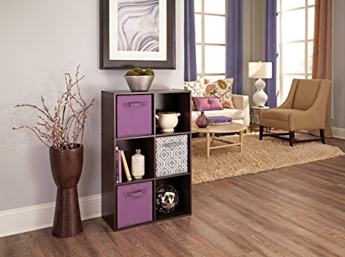 ClosetMaid 1837 Cubeicals Fabric Drawer, Amethyst - color: Amethyst, size: 1-Pack, style: 1-Pack
