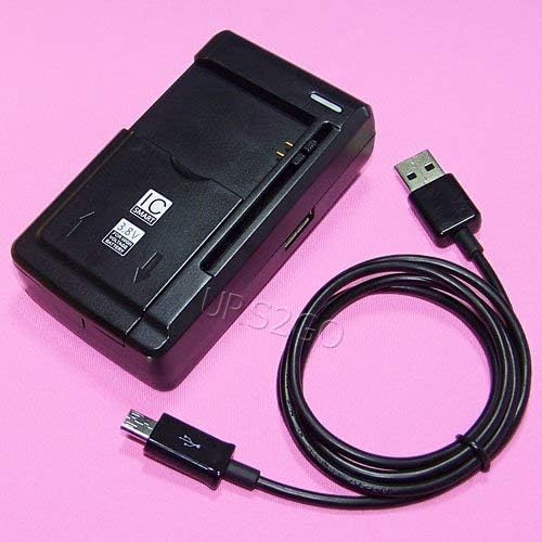(Quick Charge) Portable Universal Multi Function Dock Wall Home Battery Charger + Micro USB Data Charging Cable Cord 3ft Compatible with Motorola Moto E4 XT1765 Smartphone