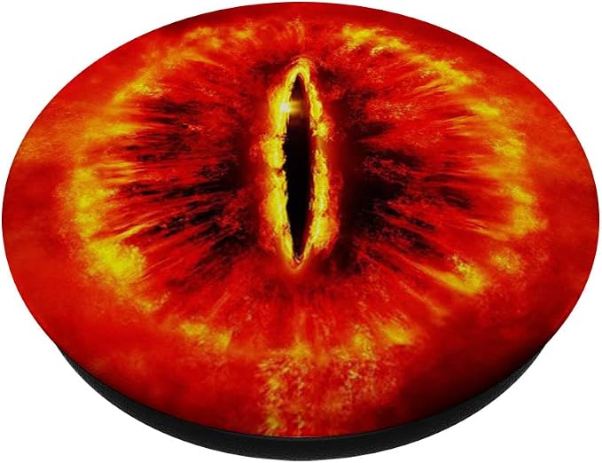 Red Eye of Sauron Pop Socket Evil PopSockets Adhesive PopGrip