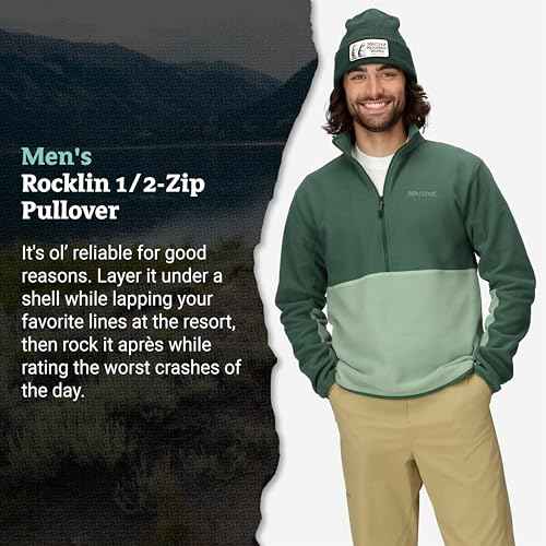 MARMOT mens Rocklin 1/2 Zip