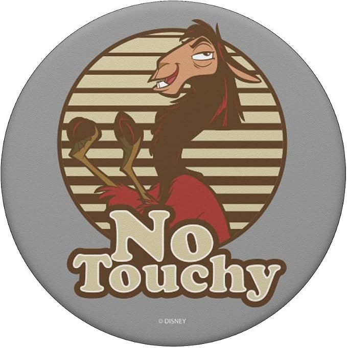 Disney Emperor's New Groove Kuzco Llama No Touchy PopSockets Adhesive PopGrip