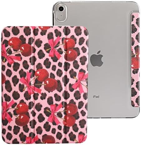 case for ipad 11th Generation11 Inch 2025 (A16 Chip) &amp 10th Gen 10.9 Inch 2022 - Slim Scratch-Resistant Hard PC Translucent Back Shell Smart Cover Wake/Sleep FunctionBlack Bow