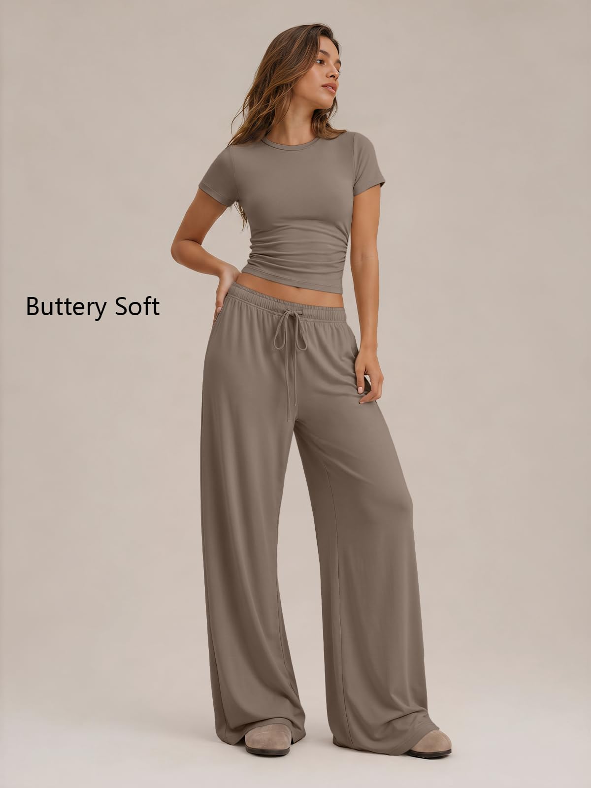 Trendy Queen Women's 2 Piece Matching Summer Lounge Set with Pockets