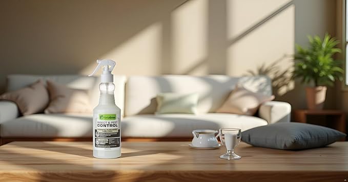 Insect & Pest Control Spray – Extra-Strength Peppermint & Clove Oil Formula – Kills & Repels Spiders, Ants, Gnats, Roaches & More – Family-Safe – Indoor & Outdoor – 16oz