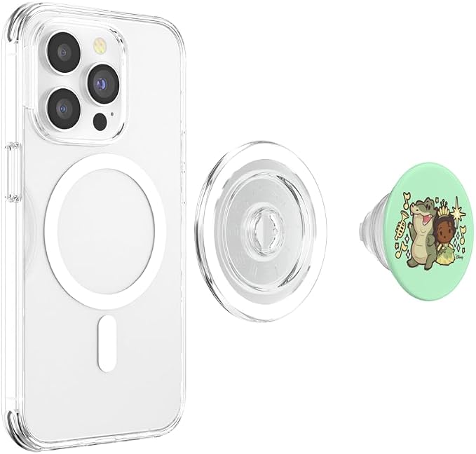 Disney Princess - Tiana and Louis The Alligator PopSockets PopGrip for MagSafe