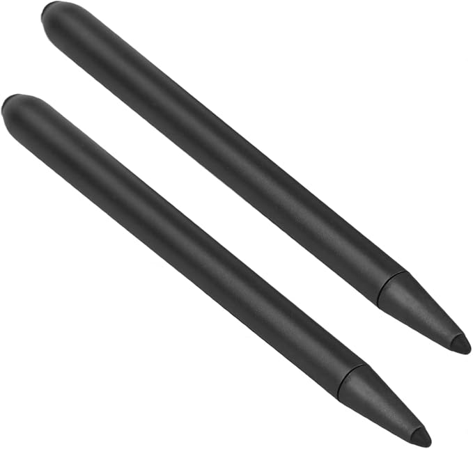 2 Pack Stylus Pen for Touchscreen Whiteboard Stylus Capacitive Pen for Infrared Touch Screen Dual Tip Smart Board Pen for Tablet Teaching Presentations