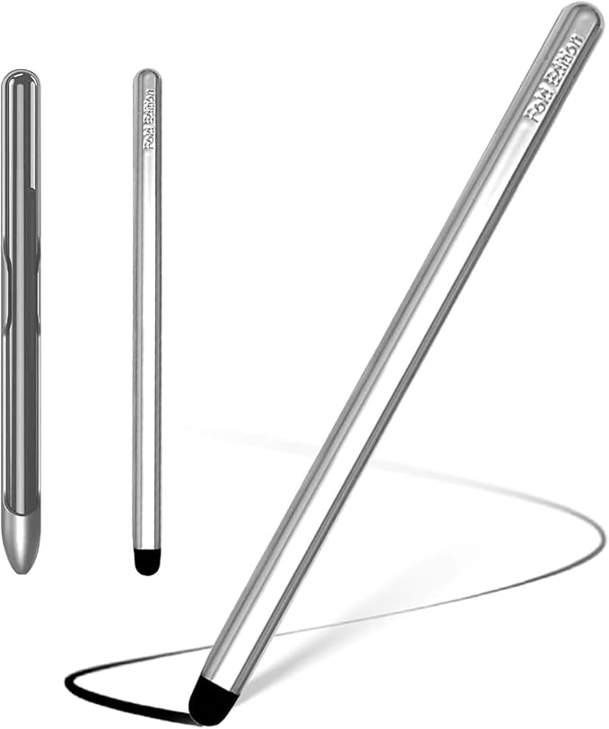 Stylus Pens with Pen Slot for Touch Screens High Precision Capacitive Universal Stylus for iPad iPhone Tablets Samsung Galaxy All Touch Screen Devices (Black)