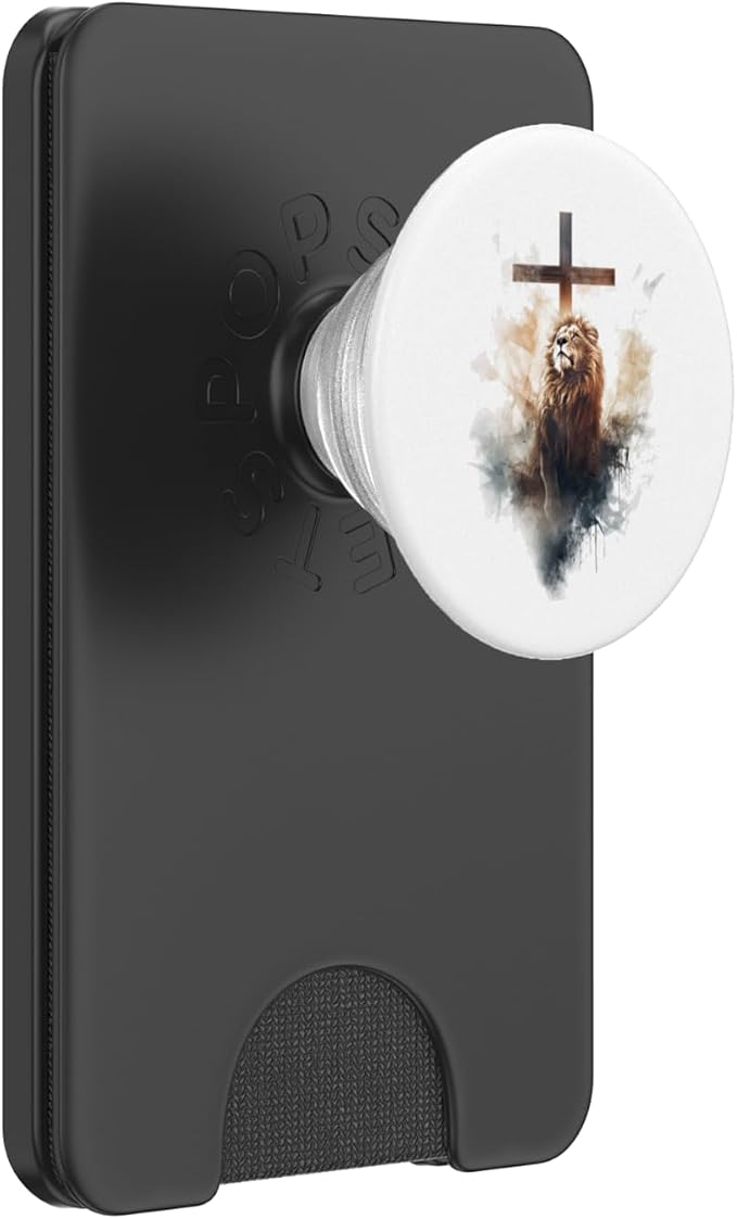 Yeshua Lion of Judah Christian Faith Jesus God Revelation PopSockets PopGrip for MagSafe