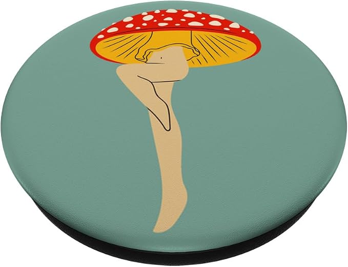 PopSockets Phone Grip – Mushroom PopSocket - Shroom Lady PopSockets PopGrip for MagSafe