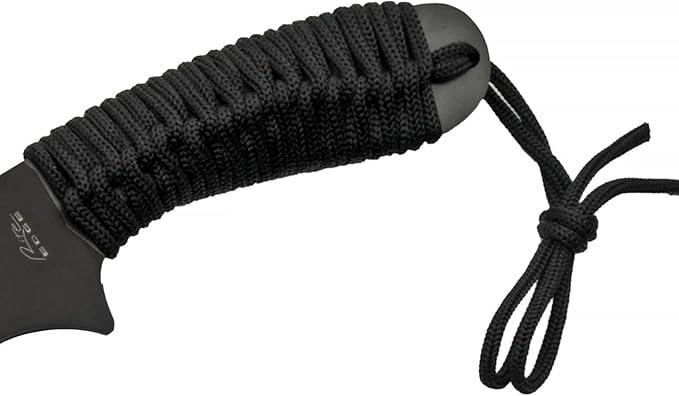 Szco Supplies 21” Full-Tang Curved Sawback Machete with Cord-Wrapped Handle, 420 Stainless Steel Blade, and Nylon Sheath for Camping, Hiking, and Survival