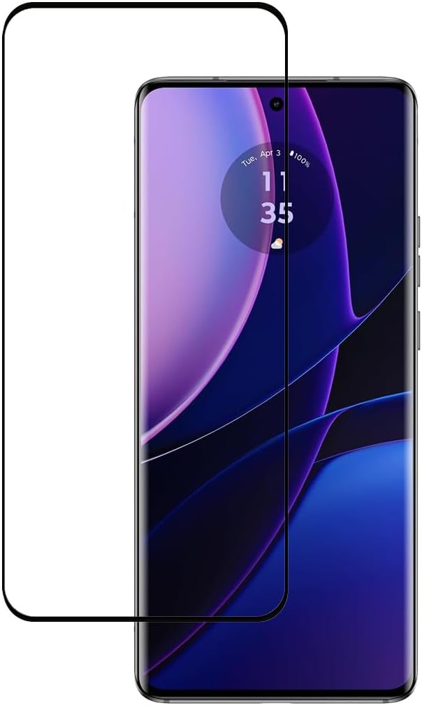 [2 Pack Tempered Glass Screen Protector Frontier Protective Protector for Motorola Moto Edge 30 2023