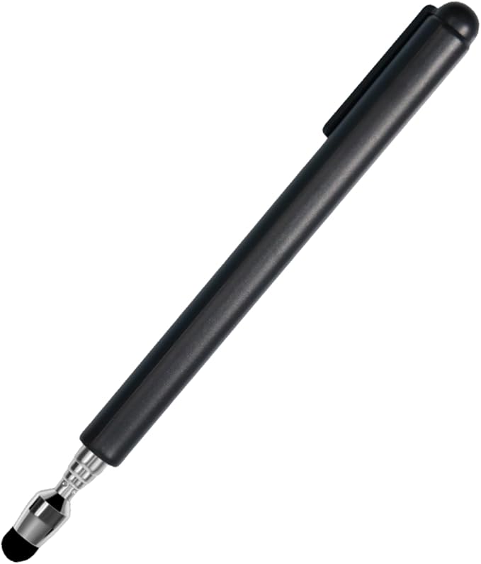 Universal Telescopic Stylus Pen for Touch ScreensRetractable Pointer Stick &amp Stylus with Special Flocking TipExtendable High Precision &amp Soft Stylus Pen for Touch Screens (Black)