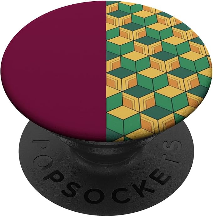 Anime Manga Japanese Pattern Kimono Pattern Cosplay PopSockets Adhesive PopGrip