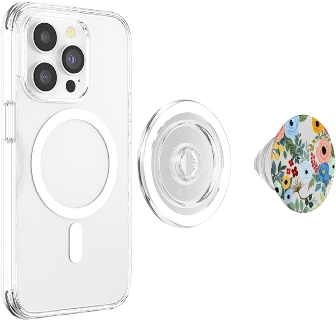 Pastel Floral Bouquet Pattern PopSockets Adhesive PopGrip