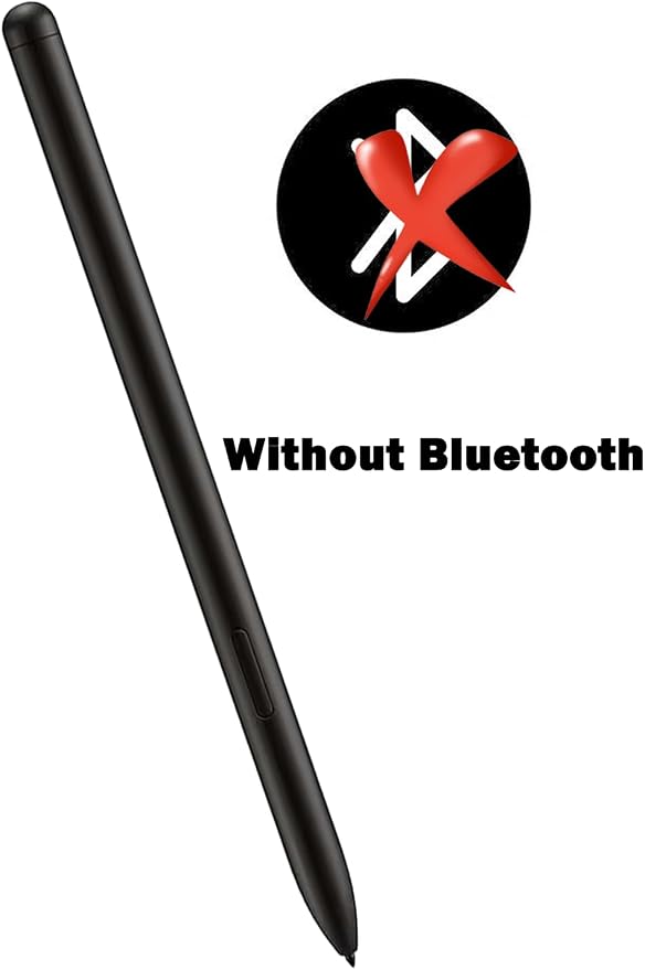 Galaxy Tab S11 Ultra S Pen Replacement for Samsung Galaxy Tab S11 Stylus Pen Replacement withoutBluetooth for Samsung Galaxy Tab S11 Pen+Free 5 Tips+1 Tweezer (Black)