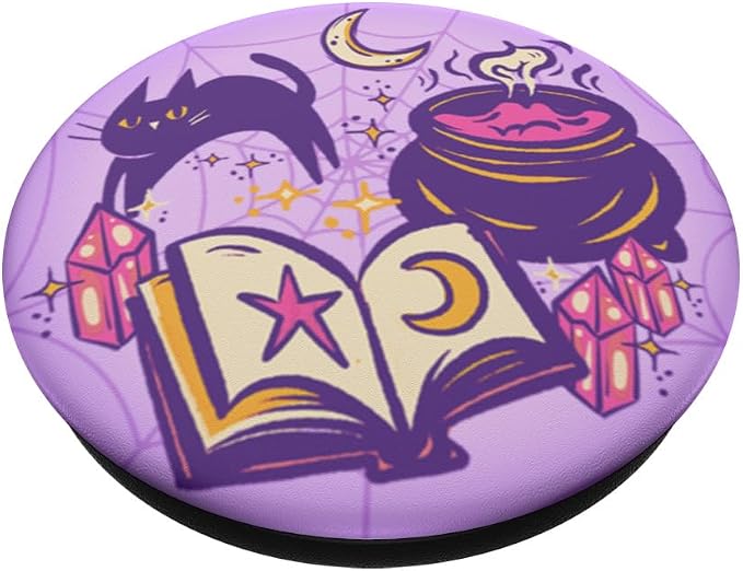 PopSockets Phone Grip Halloween - Purple Brew PopSockets Adhesive PopGrip