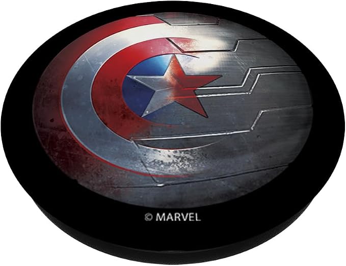 Marvel Captain America Transforming Shield PopSockets Adhesive PopGrip
