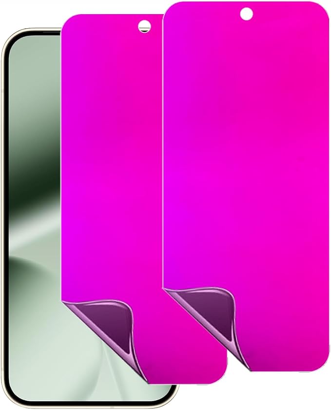 2 Pack for Google Pixel 10 Pro XL /9 Pro XL Matte Privacy Screen Protector Anti spy Anti Glare Anti blue Light Film Gradient Blue