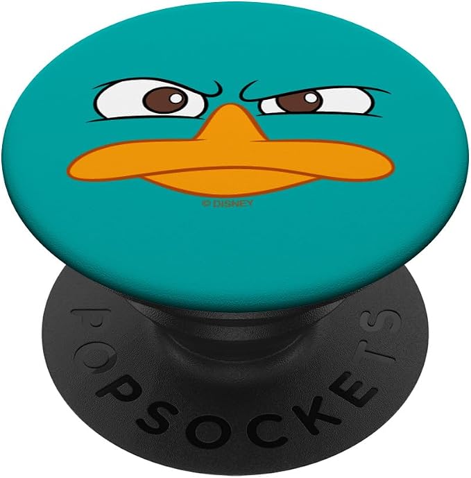 Disney Channel Phineas and Ferb Agent P Perry The Platypus PopSockets Adhesive PopGrip