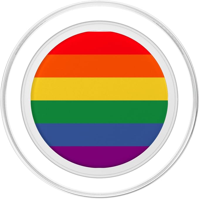 CJ Grips Rainbow Colors LGBT Pride Flag PopGrip for iPhone 11