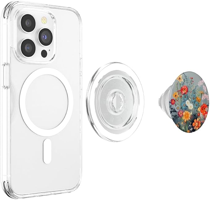 Flower Bouquet Floral Pattern PopSockets Adhesive PopGrip