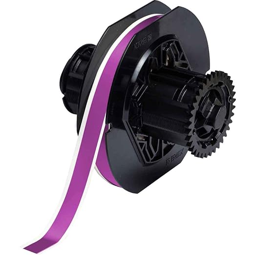 Brady B30C-500-595-PL 100' Length x 0.500" Width, B-595 Vinyl, Purple BBP31 Indoor/Outdoor Tape