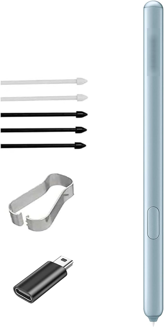Galaxy Tab S6 Stylus Pen Replacement for Samsung Galaxy Tab S6Tab S6 Pen Replacement for Galaxy S6 Stylus Touch S Pen with Nibs +Card Needle(Cloud Blue)