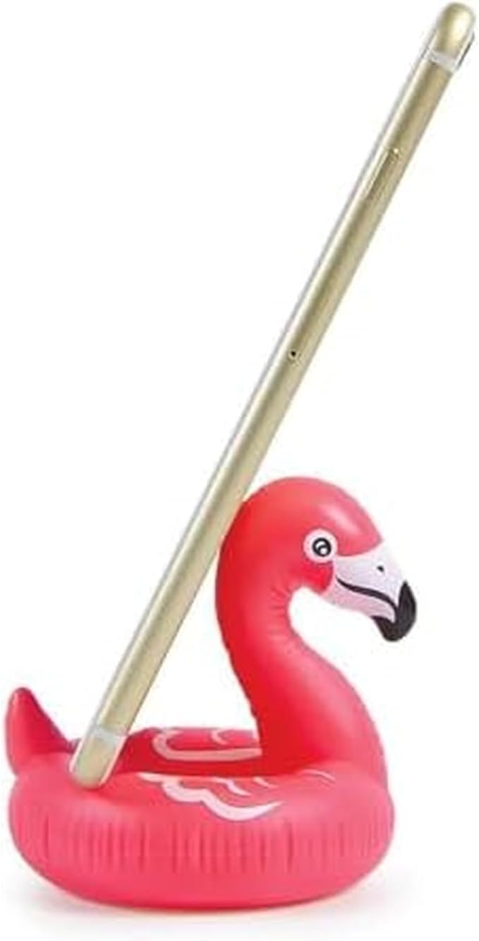 Genuine Fred FLOAT ON Flamingo Phone Stand - Smartphone holder for desk - Cute home &amp office accessories - Compatible with Android/iPhone &amp More - Does NOT float - Fun stocking stuffer Offic