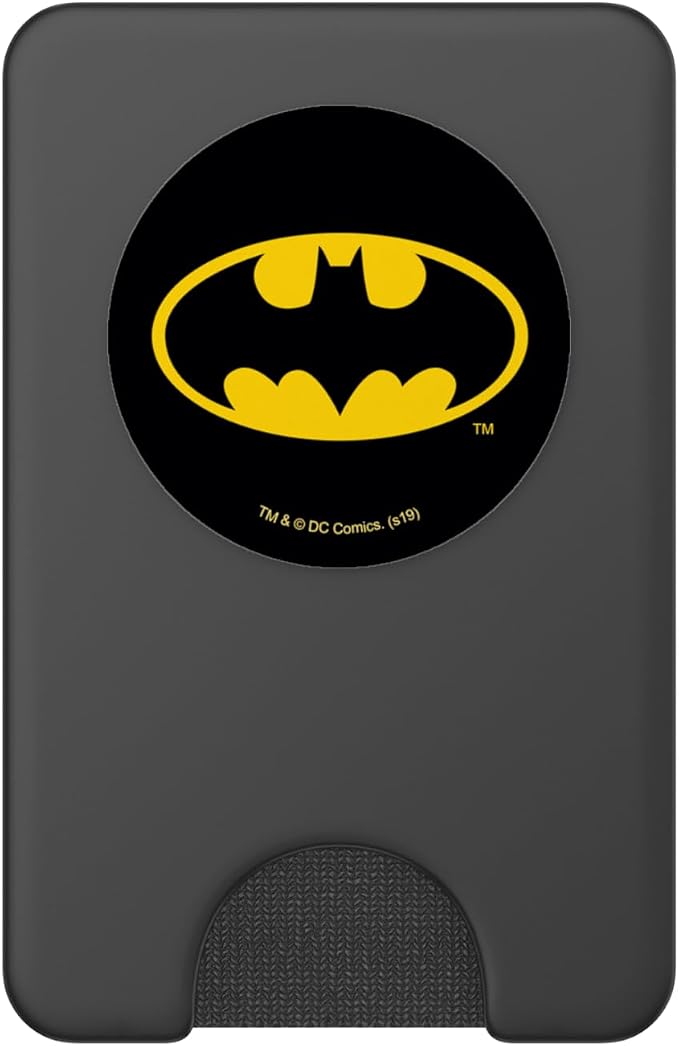 Batman Classic Bat Shield Logo PopSockets Adhesive PopGrip