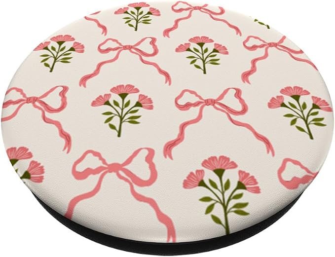 PopSockets Floral Bow Phone Grip – Coquette Bloom PopSockets PopWallet for MagSafe