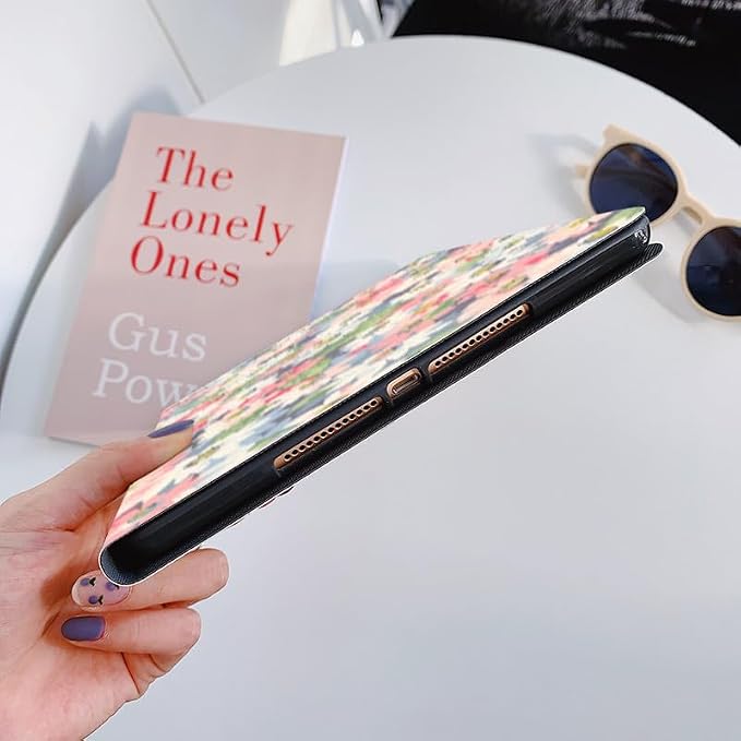 Flower Case for Xiaomi Redmi Pad 2 11 Case Flower Pattern Cute Floral Illustrated Printed Cover with Pencil HolderColor 5