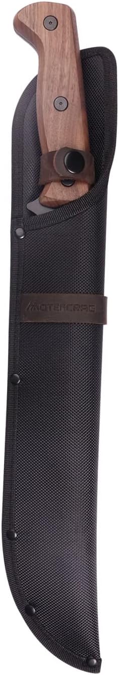 Machete for Cutting Trees Heavy Duty with Sheath for Yard Work Controlled Chopping, Cutting, Gardening, Camping and Bushcraft
