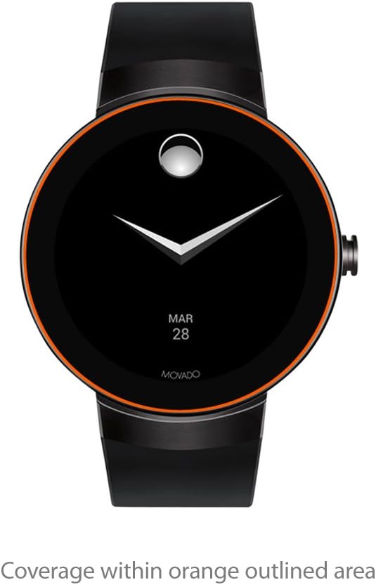 BoxWave Screen Protector Compatible with Movado Connect - ClearTouch Crystal (2-Pack) HD Film Skin - Shields from Scratches for Movado Connect