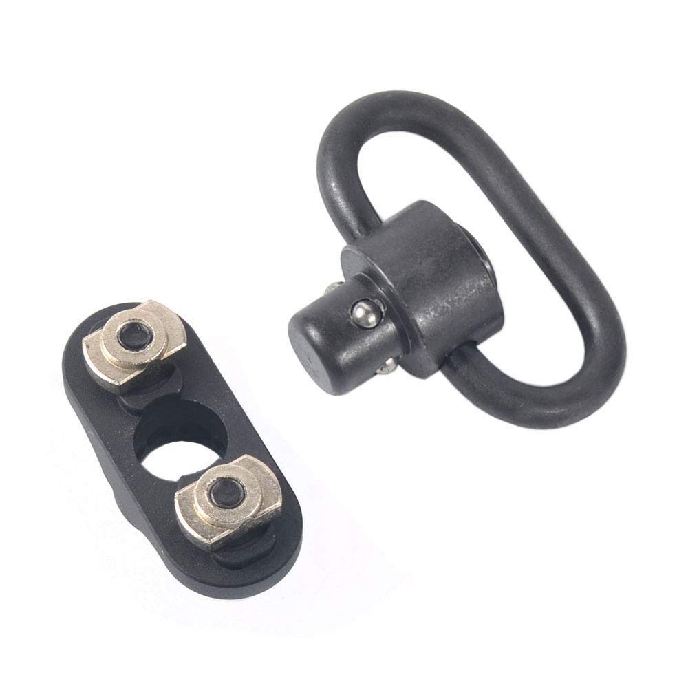 JIALITTE Mount Standard 1.25'' QD Swivel with Base for Mlok Rail System