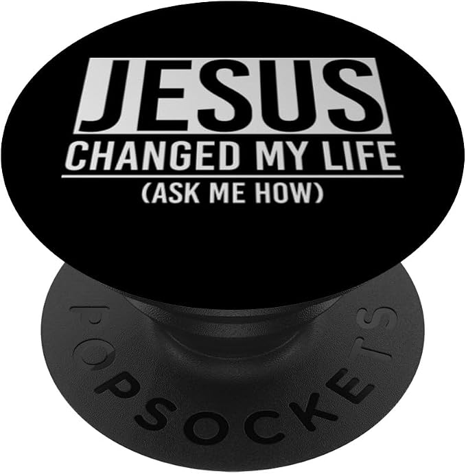 Christianity Faith Christian Gift Idea Religion Jesus PopSockets Adhesive PopGrip