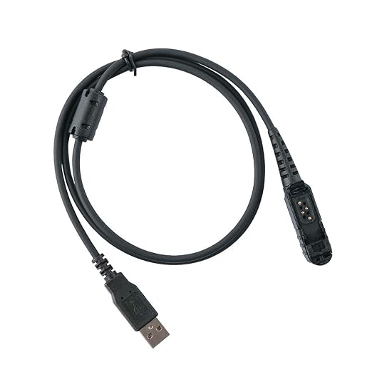 USB Programming Connect Cable for Motorola Xpr3500e Xpr3300 Xpr3300e Xpr3500 XIR P6620 XIR P6600 E8600 E8608 | USB Interface Plug-and-Play for MotoTRBO Series Supports Windows &amp Mac