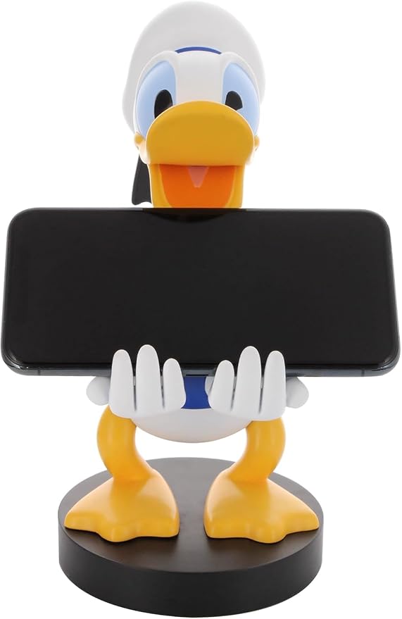 Exquisite Gaming: Disney Classics: Donald Duck - Original Gaming Controller &amp Phone Holder Device Stand Cable Guys Licensed Figure Small