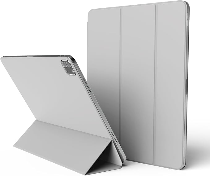 elago Magnetic Folio Case for iPad Pro 13-inch (M5 M4) | Back Plate can be Attached to Metal Materials Magnetic Back Plate Wake/Sleep Compatible with Apple Pencil 2 [Blue]