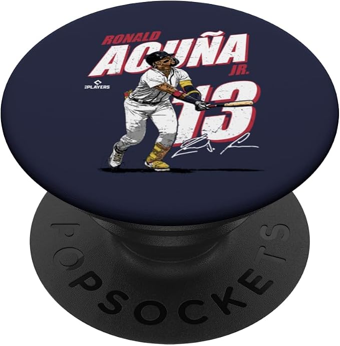 Ronald Acuna Jr. | Atlanta Baseball MLB Players | MLBRAC3001 PopSockets PopGrip for MagSafe