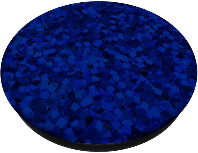 Blue Sparkle glow dust PopSockets Adhesive PopGrip