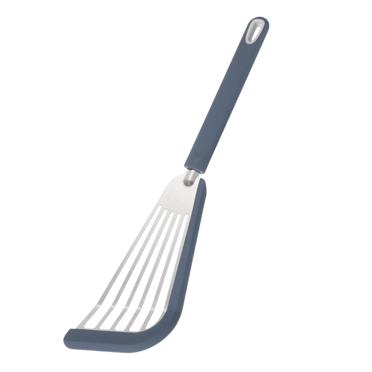 uxcell Silicone Fish Spatulas with Handle Kitchen Cooking Spatula for Egg, Fish, Pancake Green