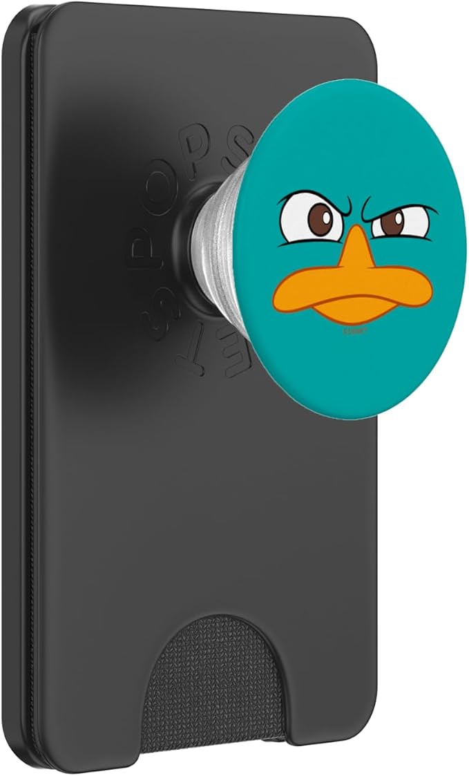 Disney Channel Phineas and Ferb Agent P Perry The Platypus PopSockets Adhesive PopGrip