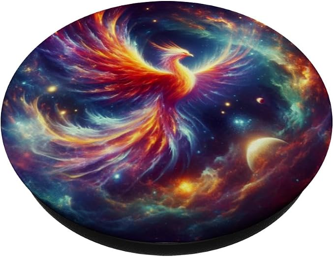 Firebird Phoenix design for phoenix lover and phoenix PopSockets PopGrip for MagSafe