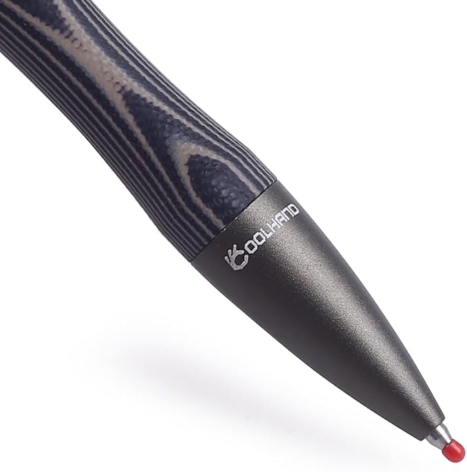 5.7'' G10 EDC Bolt Action Pen Touch Screen Stylus Model 5375-N | Refillable ballpoint ink G10 body with pocket clip ergonomic grip comes with a free refill
