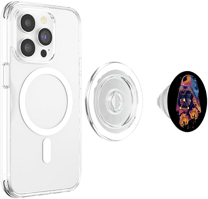 Star Wars Darth Vader Trooper Helmets Psychedelic Drip PopSockets Adhesive PopGrip
