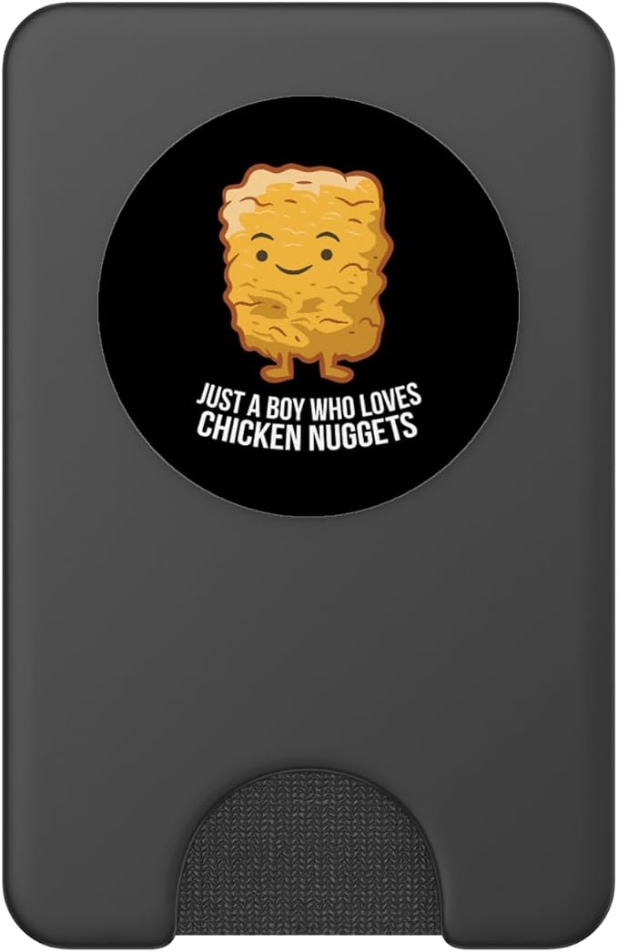 Chicken Nuggets Son Just A Boy Who Loves Chicken Nuggets PopSockets Adhesive PopGrip